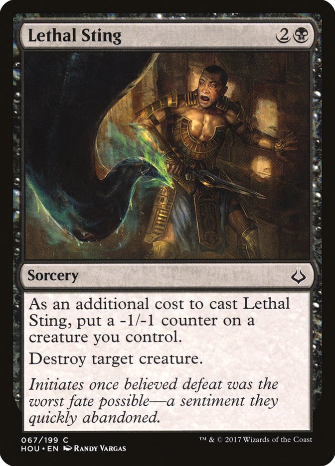 Lethal Sting 67/199 (Hour of Devastation)  | Chromatic Games