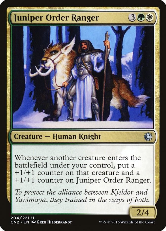 Juniper Order Ranger 204/221 (Conspiracy: Take the Crown)  | Chromatic Games