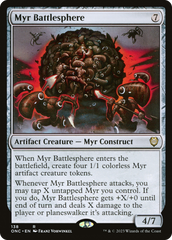 Myr Battlesphere [Phyrexia: All Will Be One Commander] | Chromatic Games