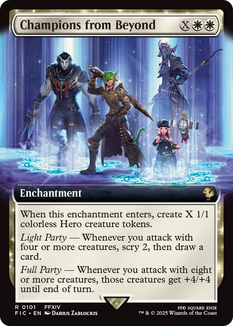 Champions from Beyond (Extended Art) [FINAL FANTASY Commander] | Chromatic Games