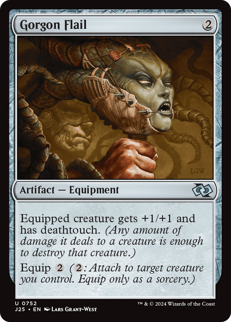 Gorgon Flail [Foundations Jumpstart] | Chromatic Games