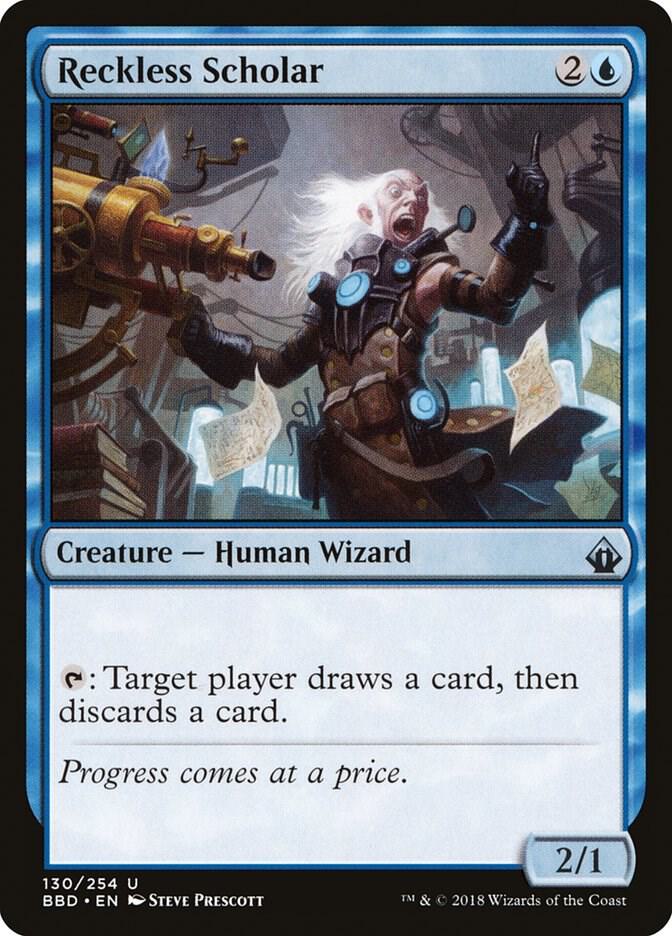 Reckless Scholar 130/254 (Battlebond)  | Chromatic Games