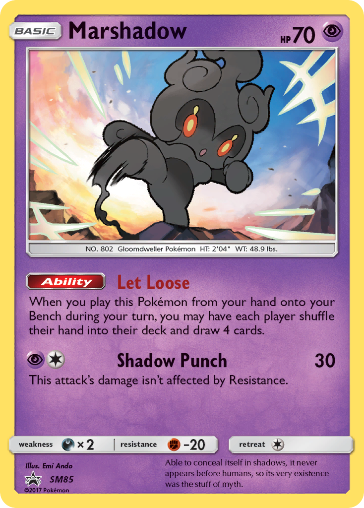 Marshadow (SM85) [Sun & Moon: Black Star Promos] | Chromatic Games