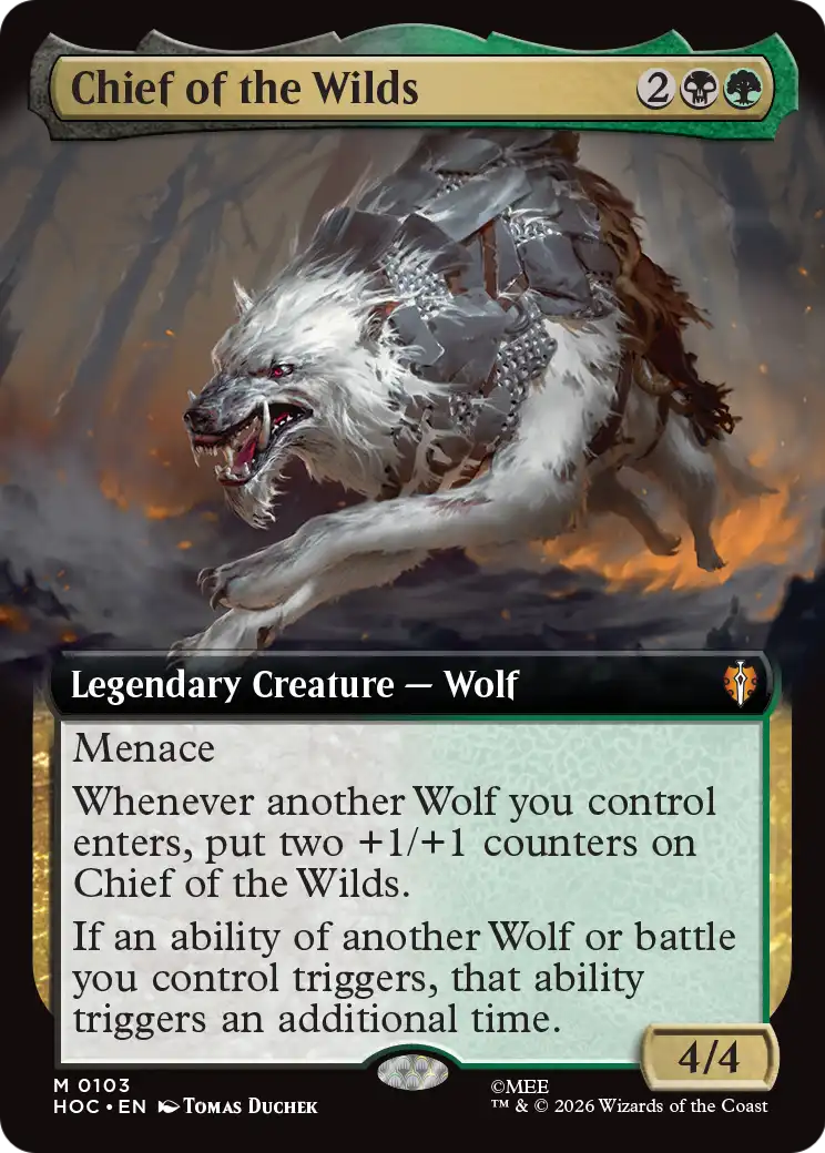 Chief of the Wilds (Extended Art) [The Hobbit: Eternal-Legal] | Chromatic Games