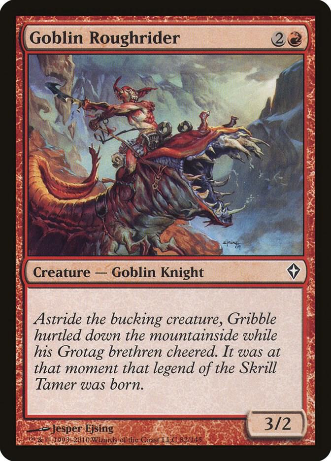 Goblin Roughrider 82/145 (Worldwake)  | Chromatic Games