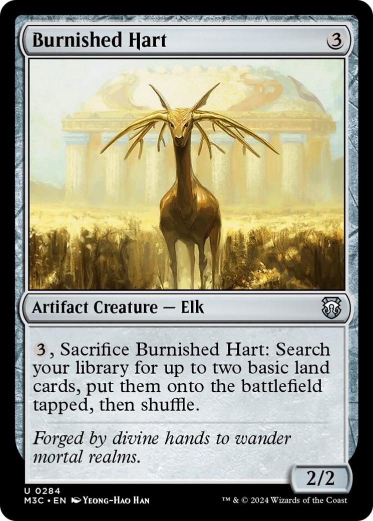 Burnished Hart (Ripple Foil) [Modern Horizons 3 Commander] | Chromatic Games