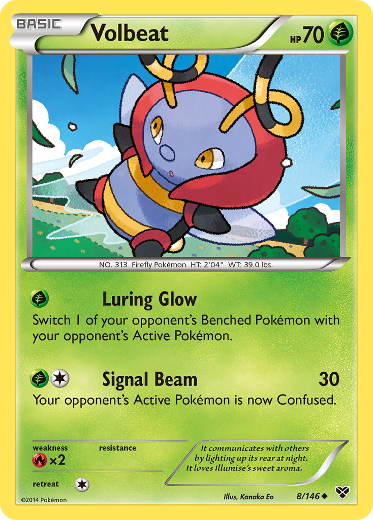 Volbeat (8/146) [XY: Base Set] | Chromatic Games