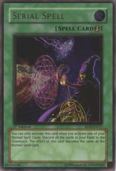 Serial Spell [RDS-EN037] Ultimate Rare | Chromatic Games
