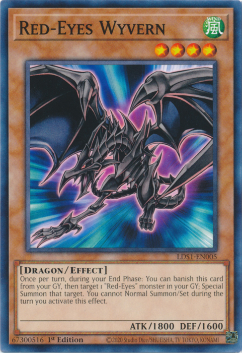 Red-Eyes Wyvern [LDS1-EN005] Common | Chromatic Games