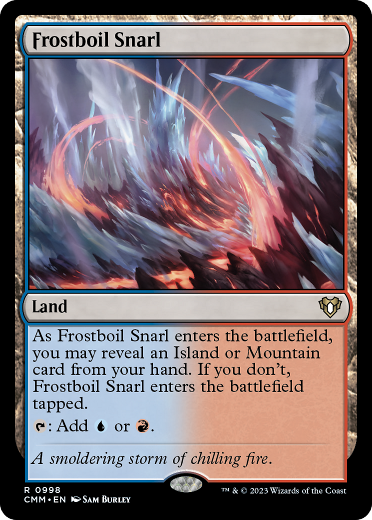 Frostboil Snarl [Commander Masters] | Chromatic Games