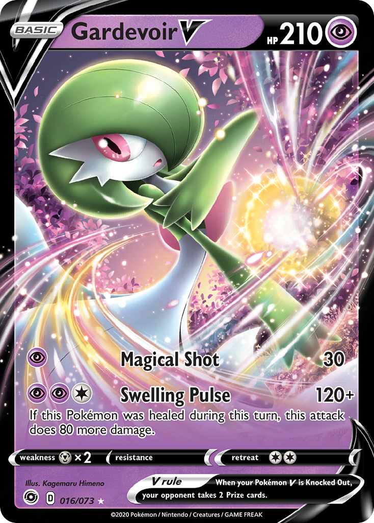 Gardevoir V (016/073) [Sword & Shield: Champion's Path] | Chromatic Games