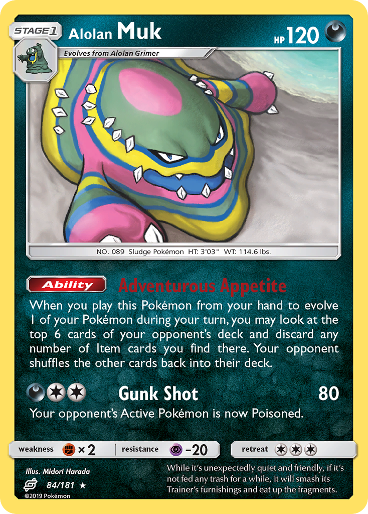 Alolan Muk (84/181) [Sun & Moon: Team Up] | Chromatic Games