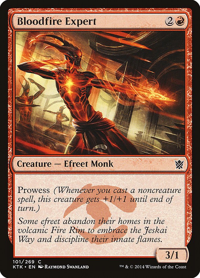 Bloodfire Expert 101/269 (Khans of Tarkir)  | Chromatic Games