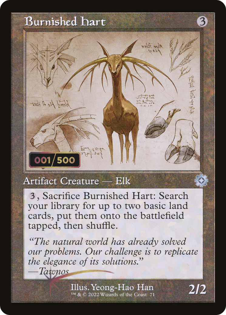 Burnished Hart (Rainbow Foil) [Secret Lair Drop Series] | Chromatic Games