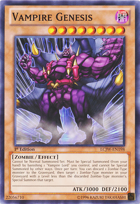 Vampire Genesis [LCJW-EN198] Common | Chromatic Games