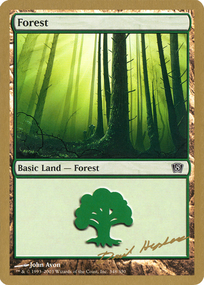 Forest (dh348) (Dave Humpherys) [World Championship Decks 2003] | Chromatic Games