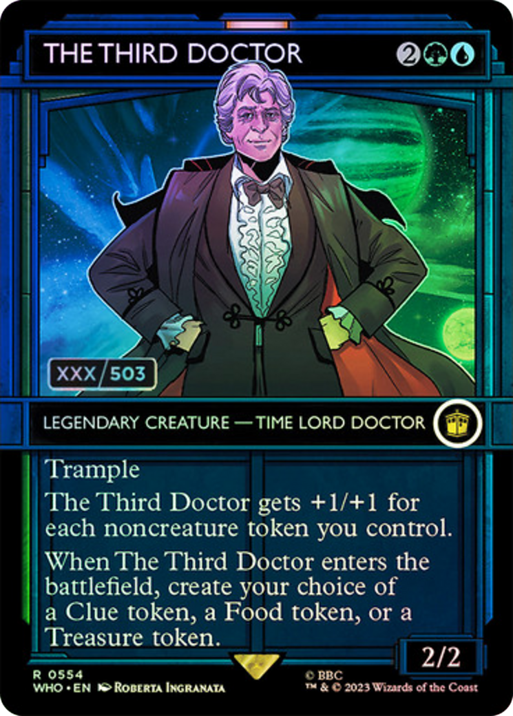 The Third Doctor (Serial Numbered) [Doctor Who] | Chromatic Games