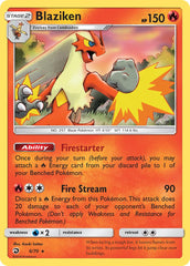 Blaziken (6/70) (Theme Deck Exclusive) [Sun & Moon: Dragon Majesty] | Chromatic Games