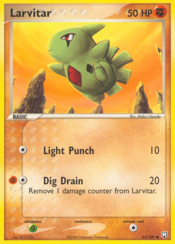 Larvitar (63/109) [EX: Team Rocket Returns] | Chromatic Games