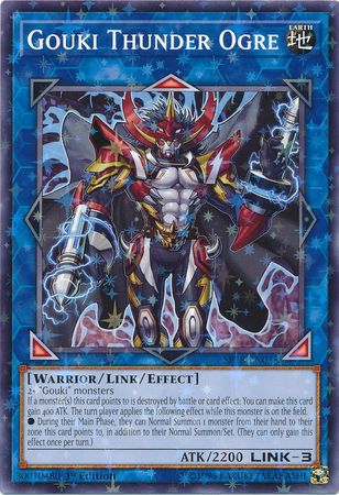 Gouki Thunder Ogre [SP18-EN035] Starfoil Rare | Chromatic Games