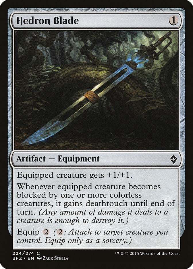 Hedron Blade 224/274 (Battle for Zendikar)  | Chromatic Games