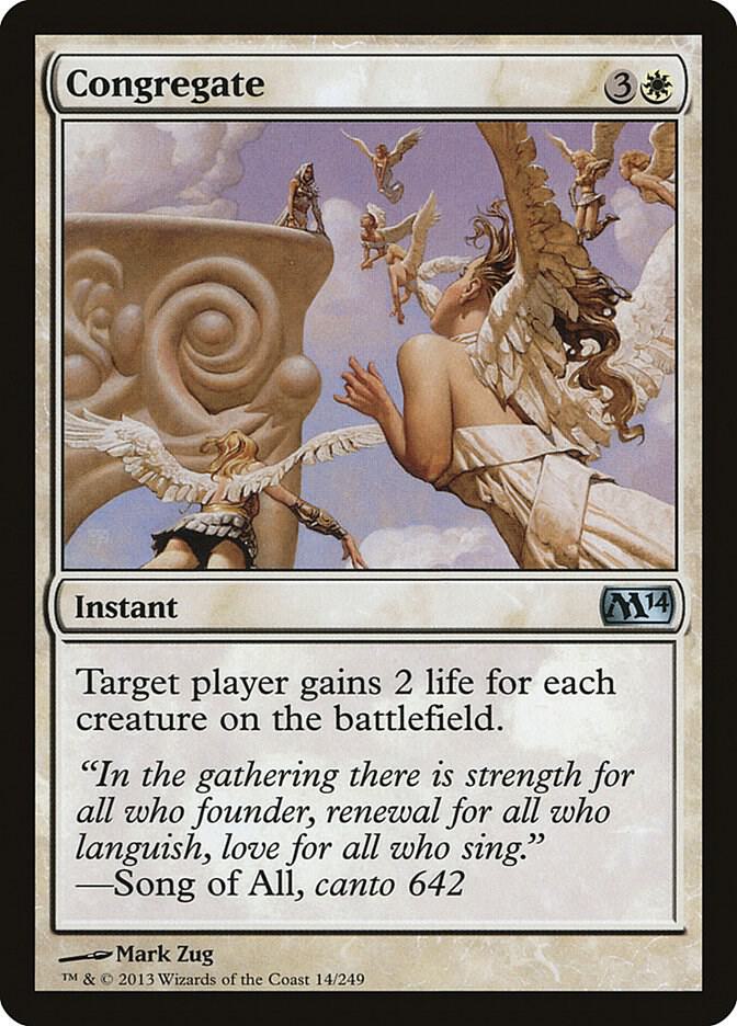 Congregate 14/249 (Magic 2014 (M14))  | Chromatic Games