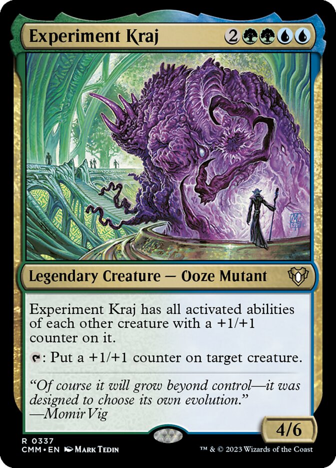 Experiment Kraj 337 (Commander Masters)  | Chromatic Games