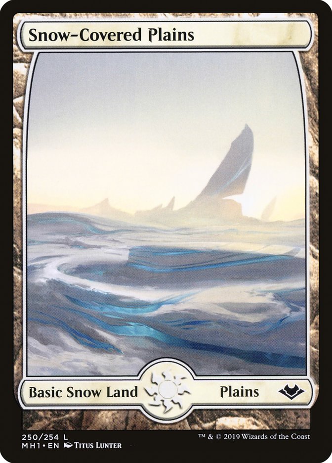 Snow-Covered Plains [Modern Horizons] | Chromatic Games