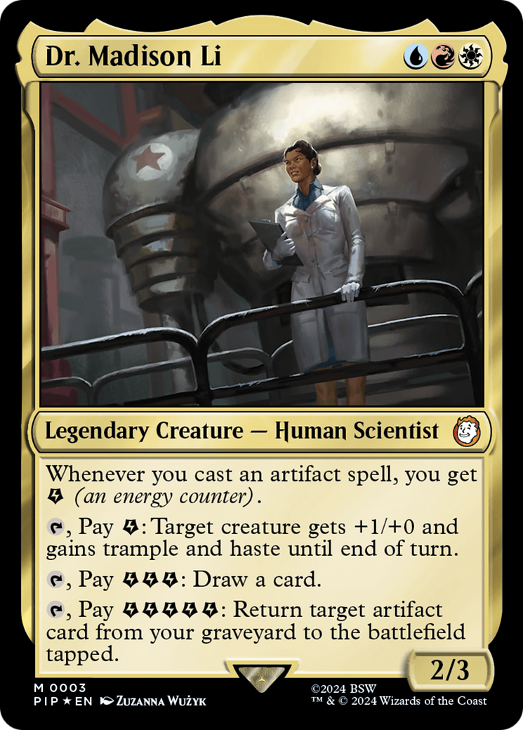 Dr. Madison Li [Fallout] | Chromatic Games