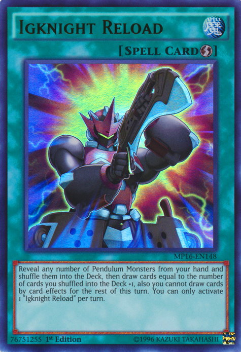 Igknight Reload [MP16-EN148] Ultra Rare | Chromatic Games