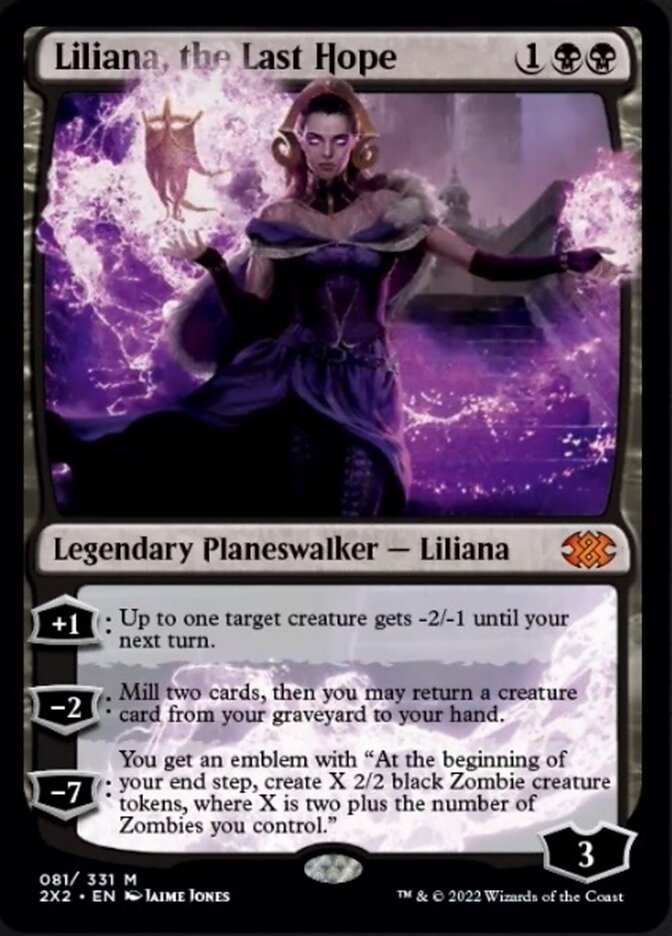 Liliana, the Last Hope [Double Masters 2022] | Chromatic Games