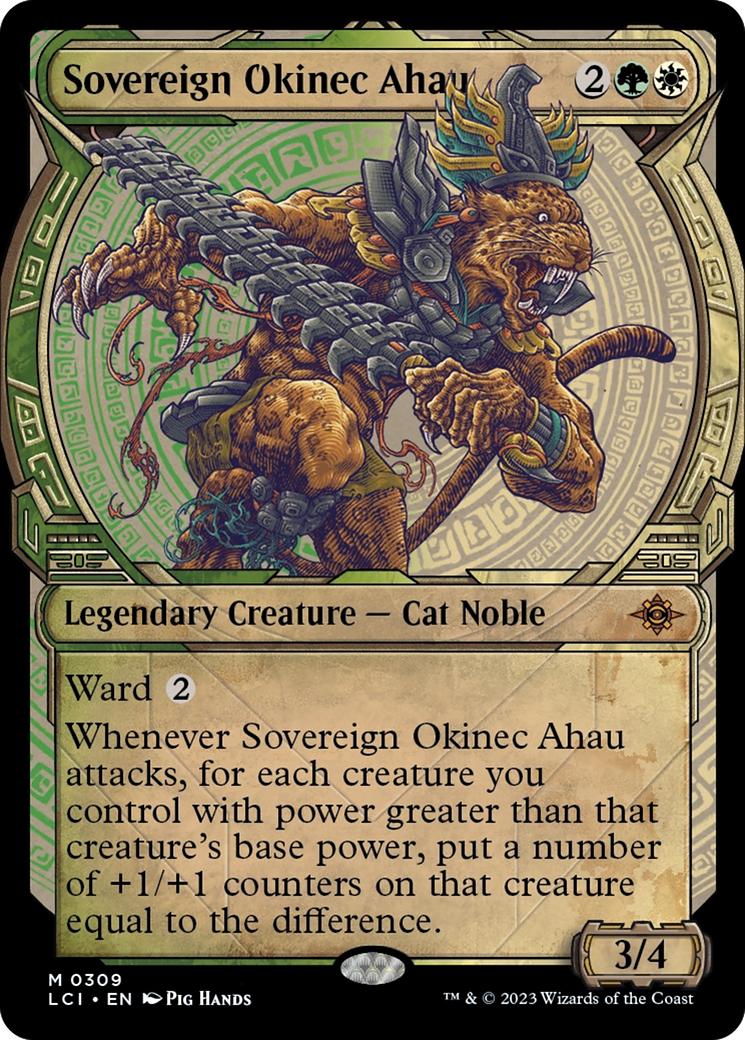 Sovereign Okinec Ahau (Showcase) [The Lost Caverns of Ixalan] | Chromatic Games