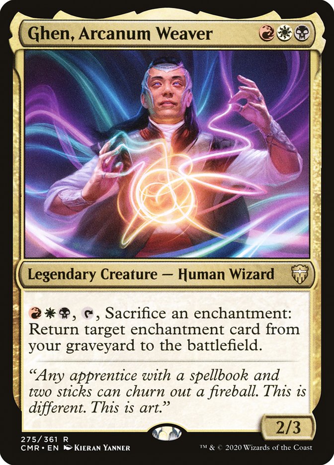 Ghen, Arcanum Weaver 275 (Commander Legends)  | Chromatic Games