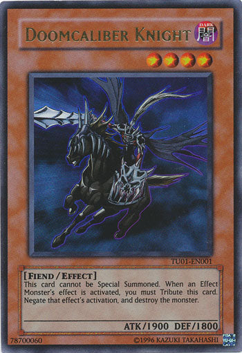 Doomcaliber Knight [TU01-EN001] Ultra Rare | Chromatic Games