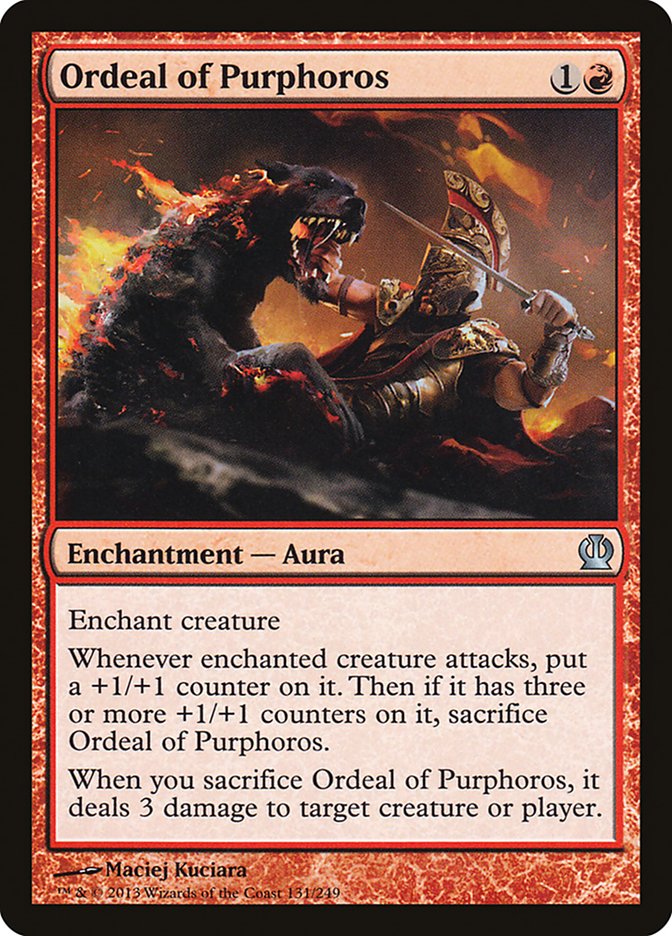 Ordeal of Purphoros 131/249 (Theros)  - Foil | Chromatic Games