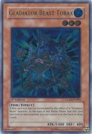Gladiator Beast Torax [GLAS-EN081] Ultimate Rare | Chromatic Games