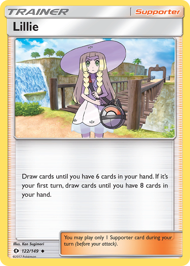 Lillie (122/149) [Sun & Moon: Base Set] | Chromatic Games