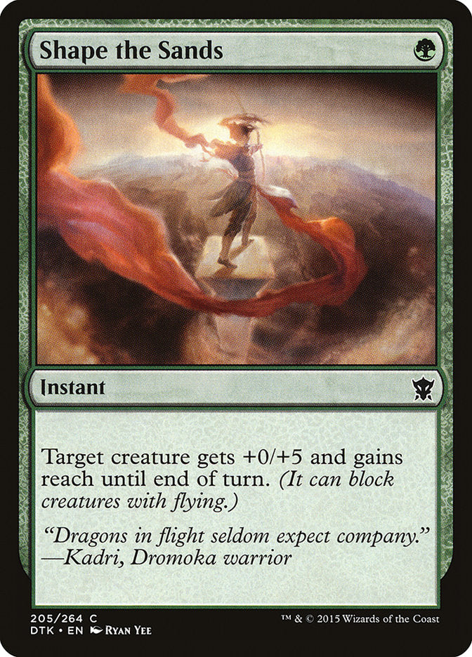 Shape the Sands 205/264 (Dragons of Tarkir)  | Chromatic Games