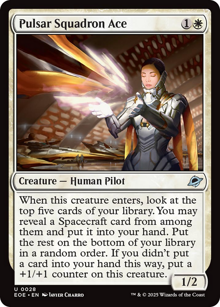 Pulsar Squadron Ace [Edge of Eternities] | Chromatic Games