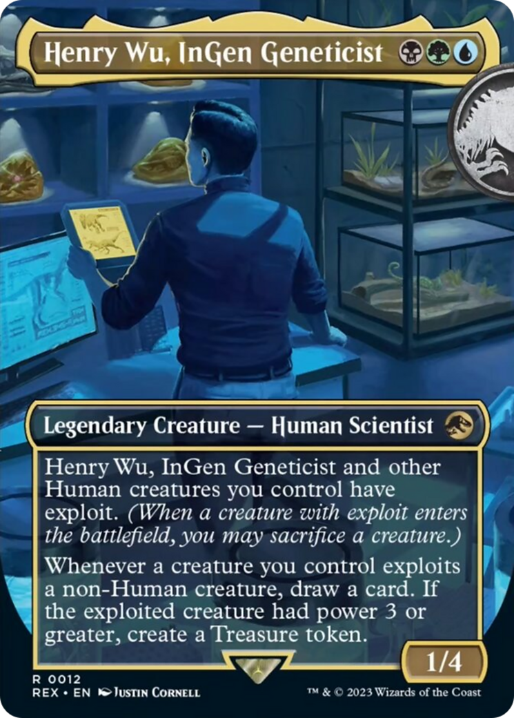 Henry Wu, InGen Geneticist (Borderless) [Jurassic World Collection] | Chromatic Games