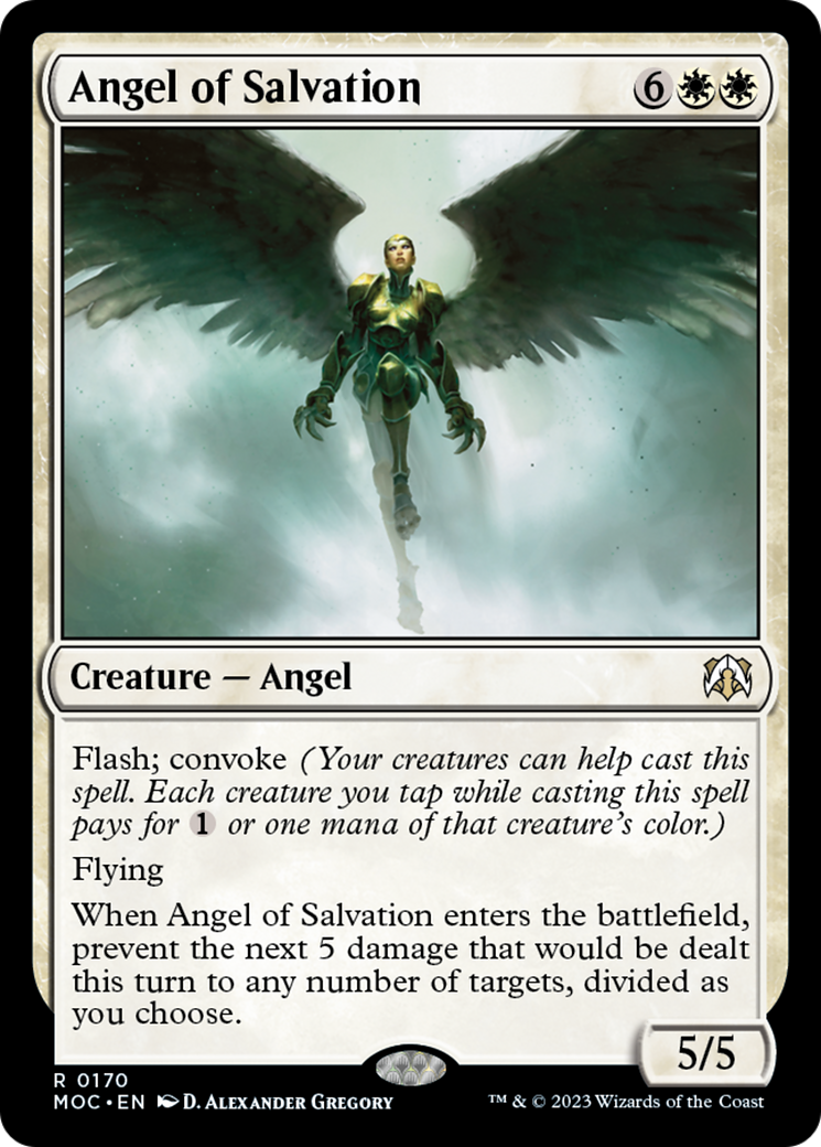 Angel of Salvation [March of the Machine Commander] | Chromatic Games