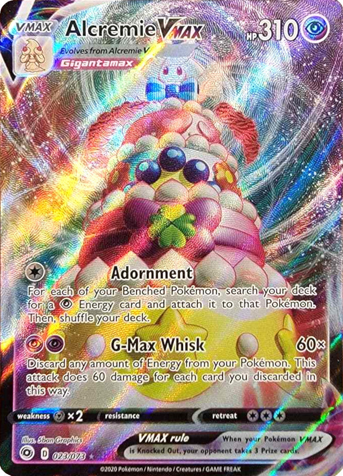 Alcremie VMAX (023/073) [Prize Pack Series One] | Chromatic Games