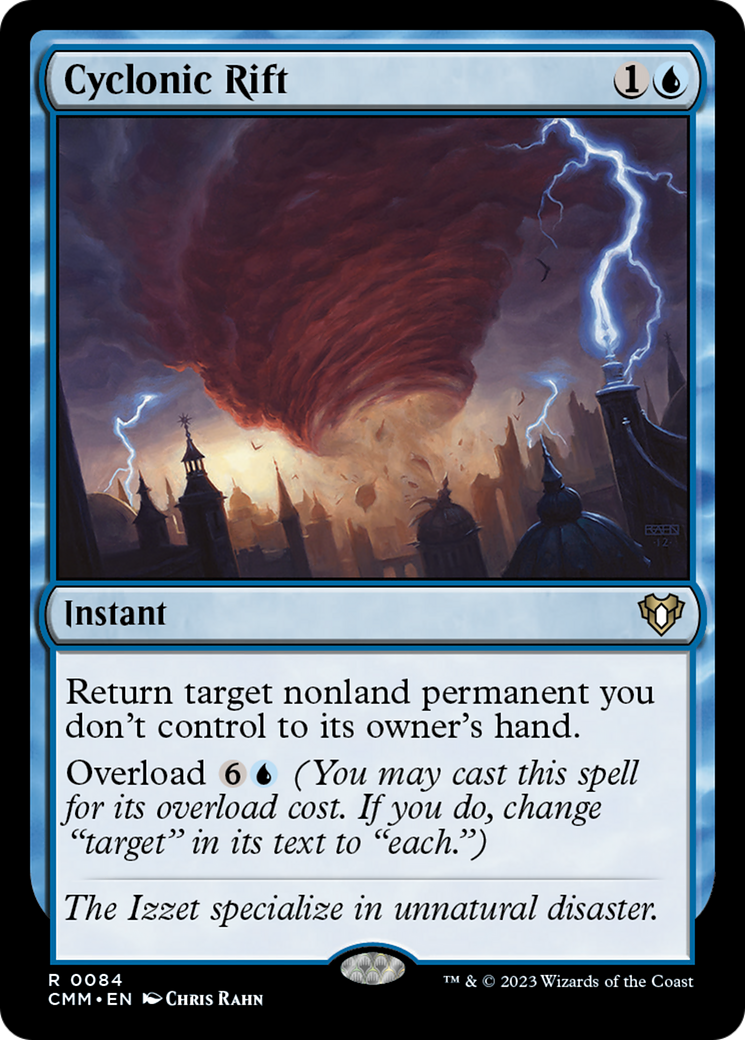 Cyclonic Rift [Commander Masters] | Chromatic Games