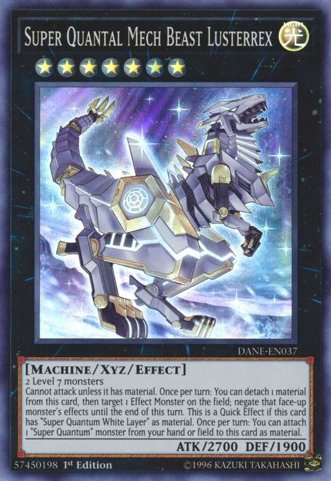 Super Quantal Mech Beast Lusterrex [DANE-EN037] Super Rare | Chromatic Games
