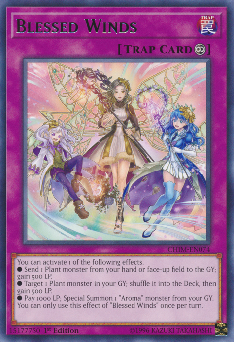 Blessed Winds [CHIM-EN074] Rare | Chromatic Games