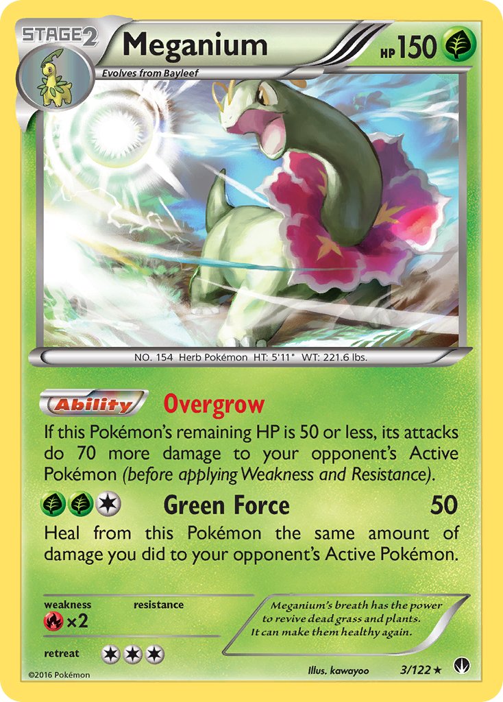 Meganium (3/122) [XY: BREAKpoint] | Chromatic Games