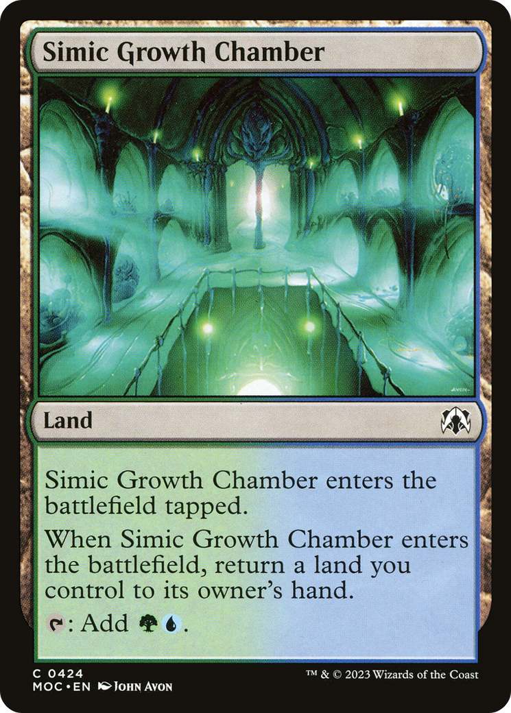 Simic Growth Chamber [March of the Machine Commander] | Chromatic Games