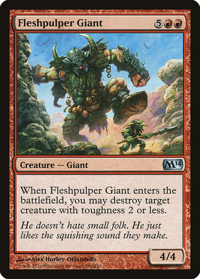 Fleshpulper Giant 140/249 (Magic 2014 (M14))  | Chromatic Games