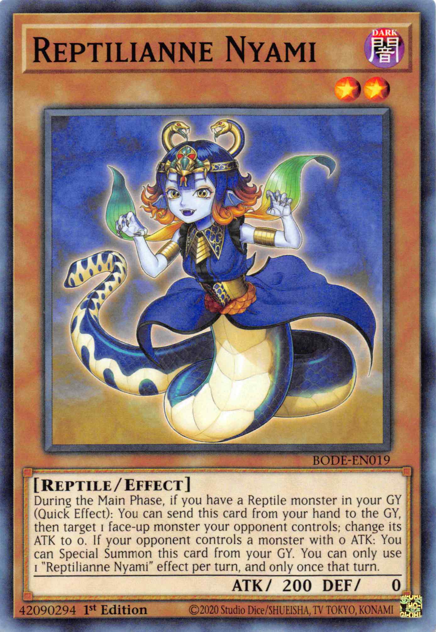 Reptilianne Nyami [BODE-EN019] Common | Chromatic Games