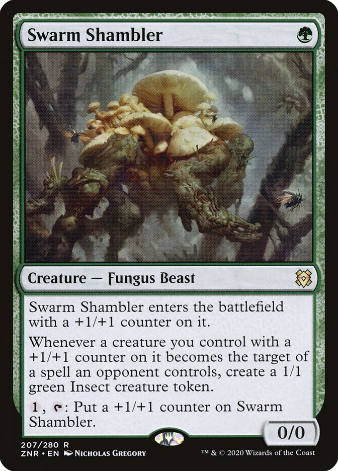 Swarm Shambler 207/280 (Zendikar Rising)  | Chromatic Games